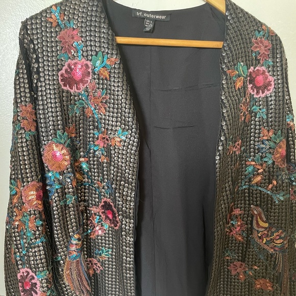 Zara Jackets & Blazers - Vintage Zara Sequin bomber style jacket